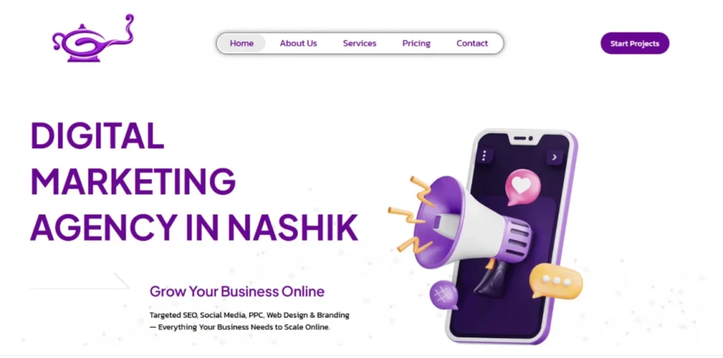 Digital Marketing Agency in Nashik - Genie Touch Media