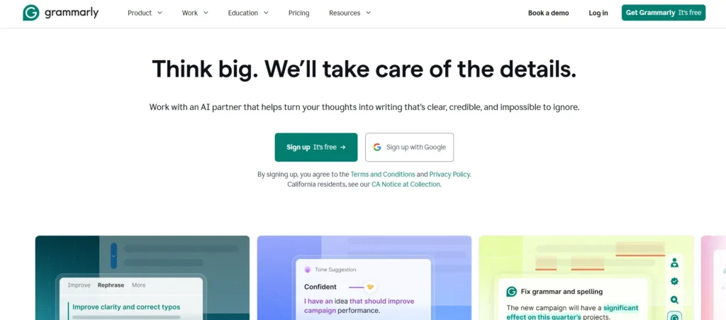 Digital Marketing Tool - Gram​marly