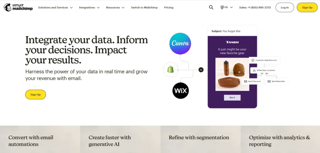 Digital Marketing Tool - Mailchimp