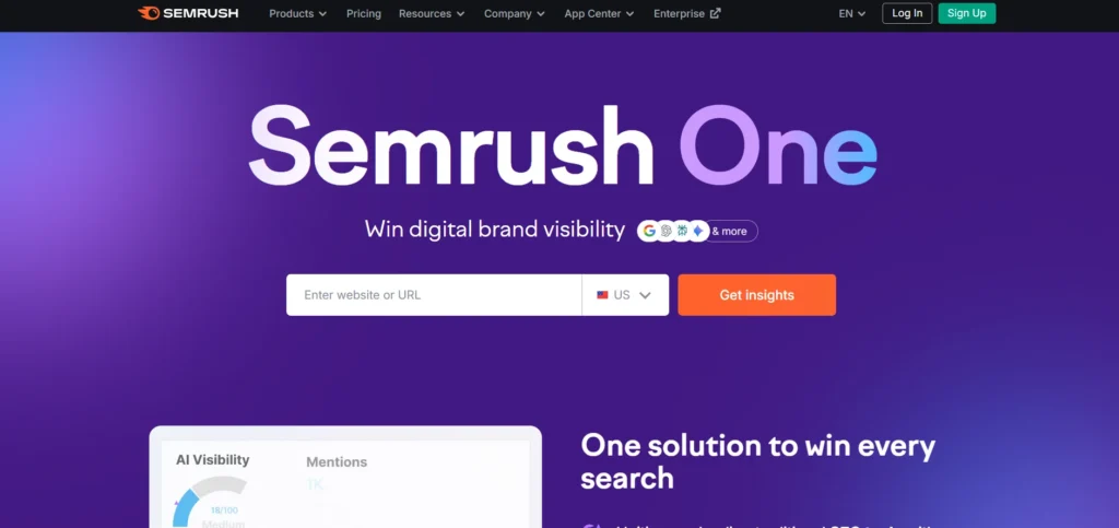SEO Automation Tool - SEMrush