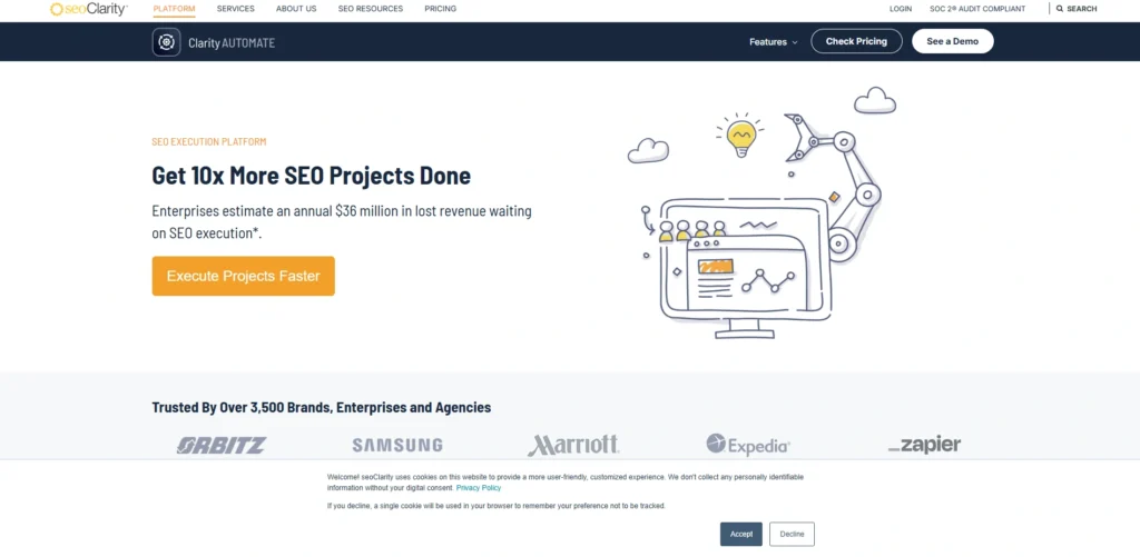 SEO Automation Tools-SEOCl‌arity