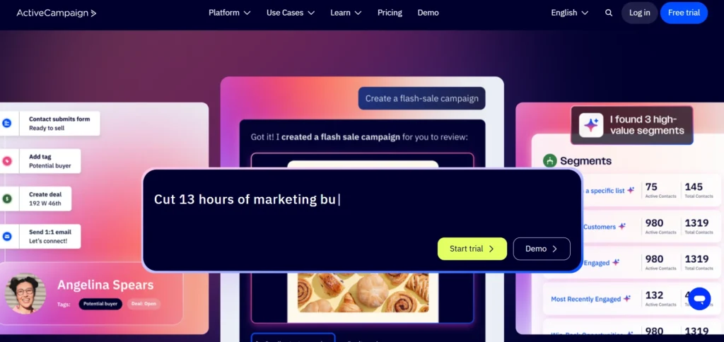 email marketing tool-ActiveCampaign