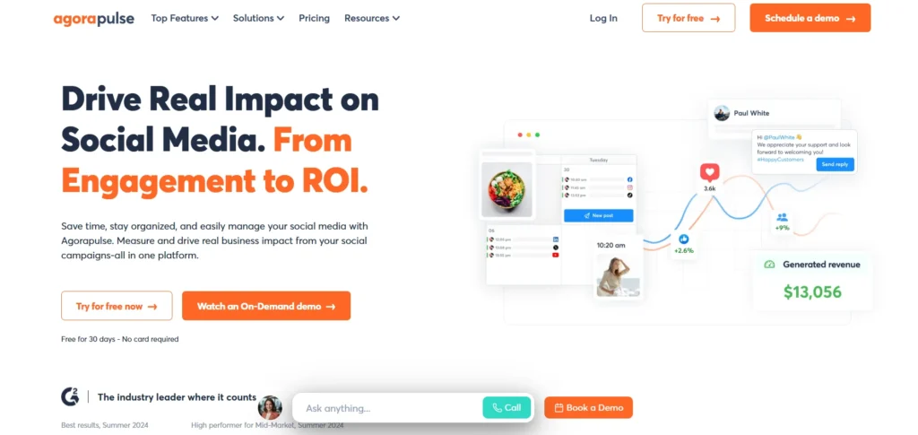 Social Media Monitoring Tool - Agorapulse