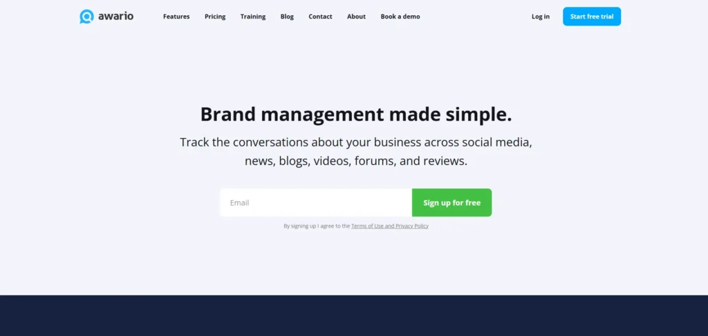 Social Media Monitoring Tool - Awario