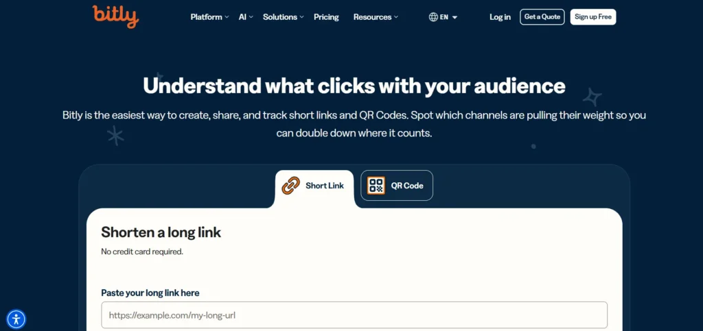 Bitly- QR Code Generator