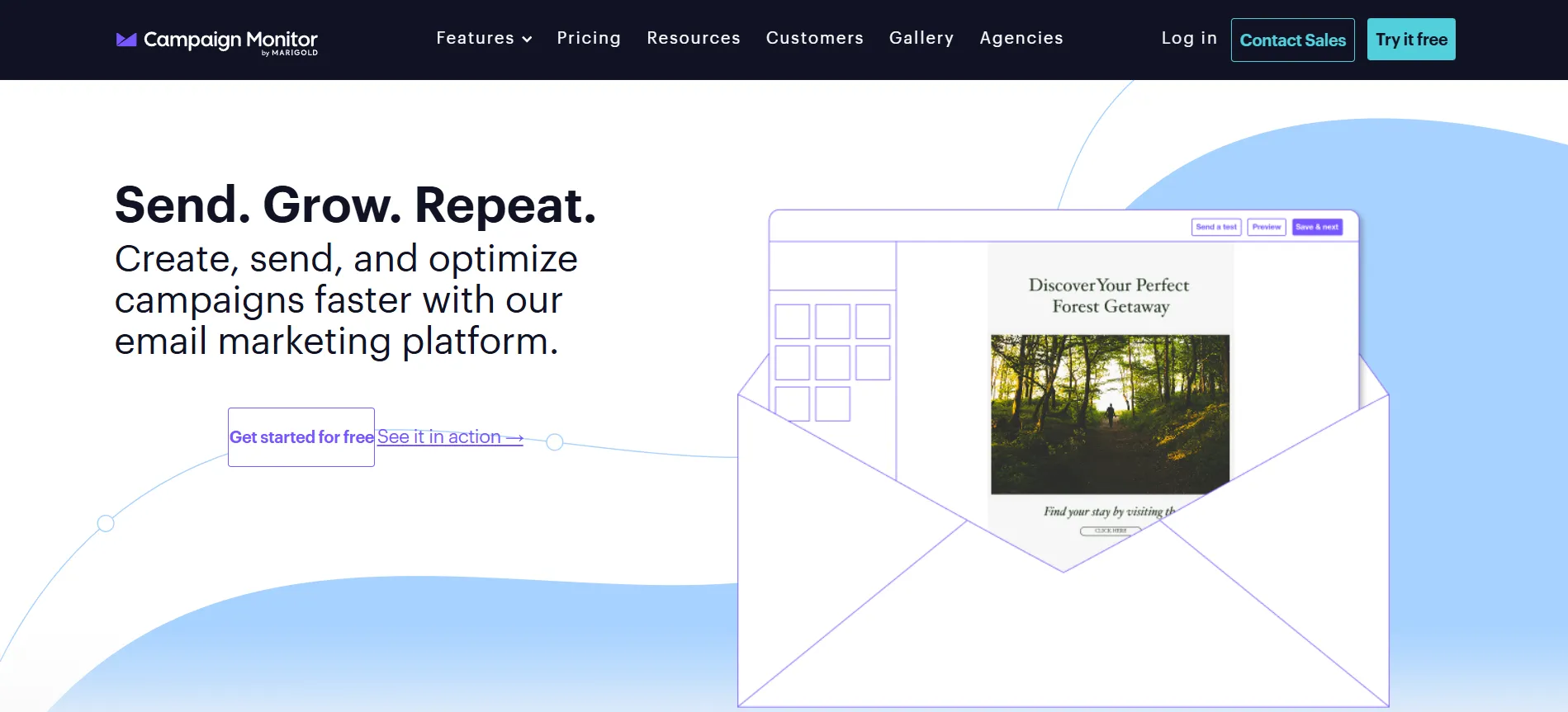 email marketing tool-Campaign Monitor