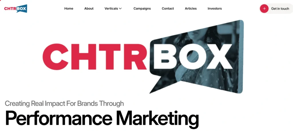 Influencer Marketing Agencies
- Chtrbox