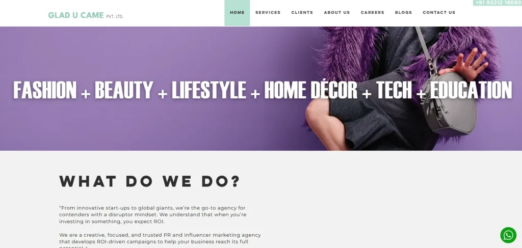 pr agencies in mumbai - Glad You Came