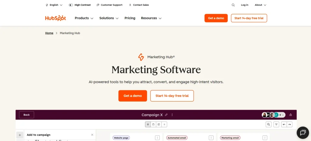 HubSpot - Email Marketing Tool