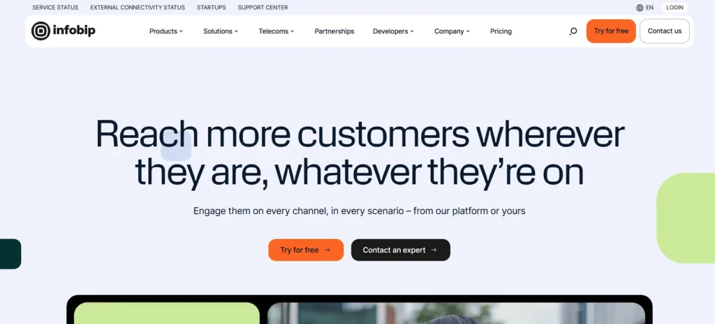 WhatsApp marketing software - Infobip