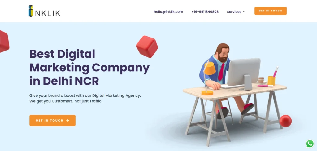 Digital Marketing Company in Delhi- Inklik