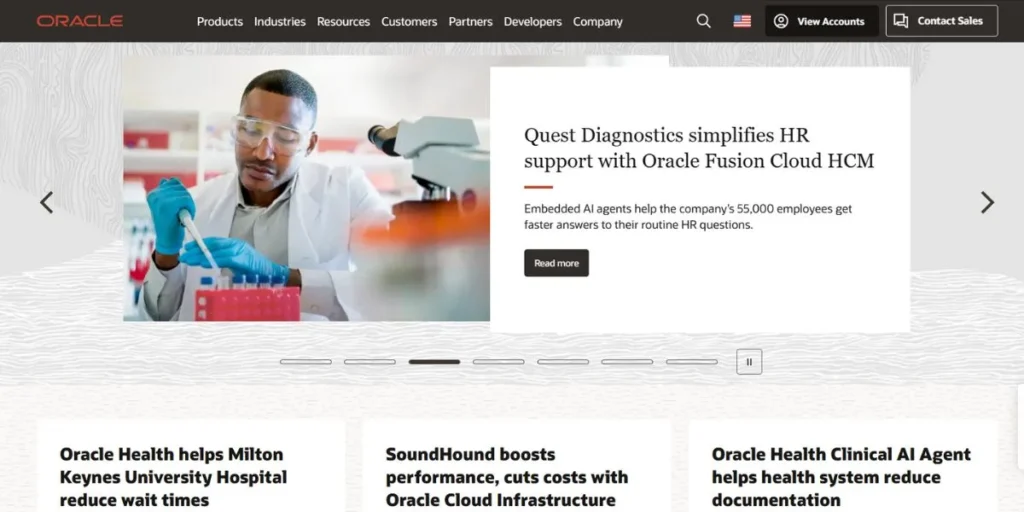 Oracle India - Product Based Companies in Bangalore