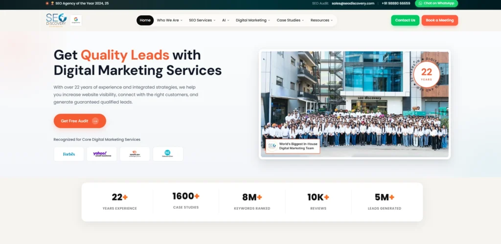 SEO Companies for Small Businesses-SEO Discovery