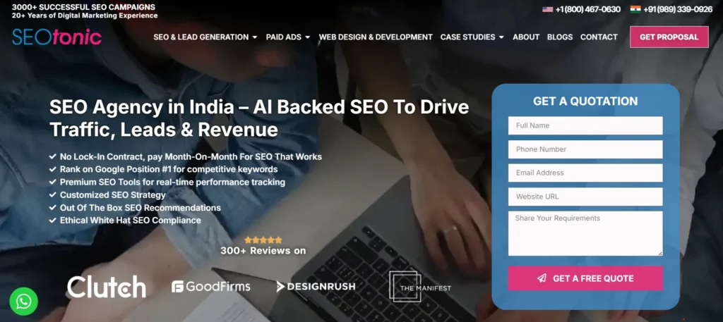 SEO Tonic - SEO Company for Small Businesses