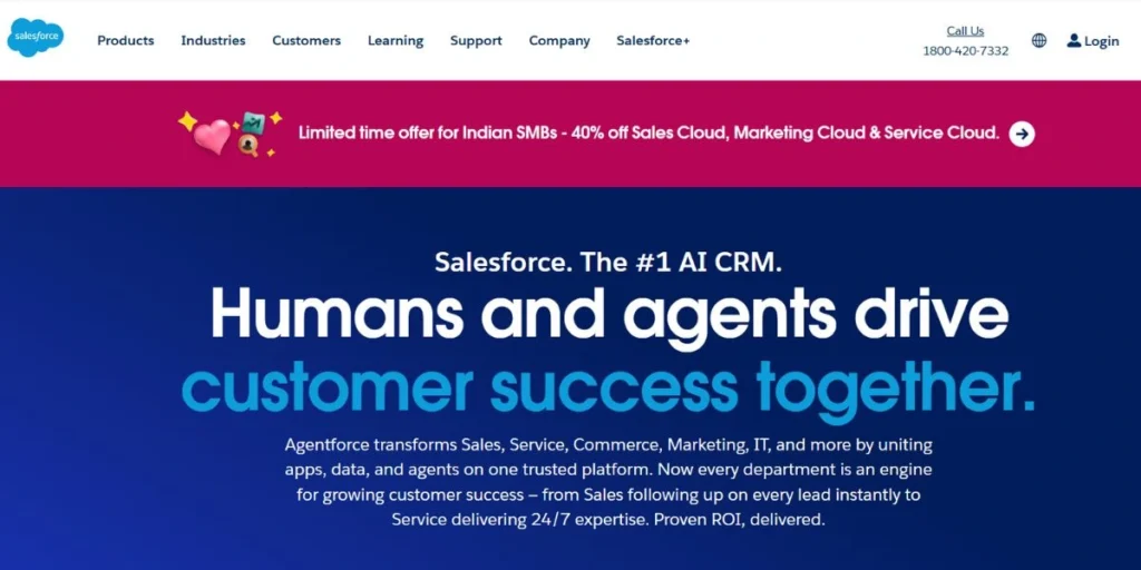 Salesforce India - Product Based Companies in India