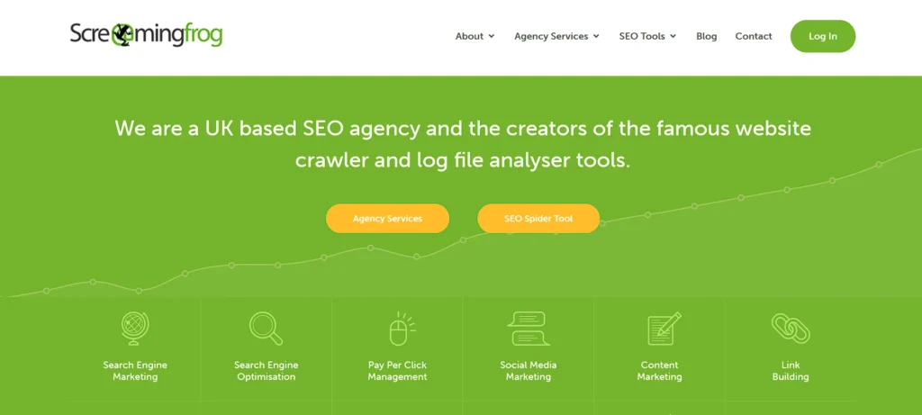 seo reporting software - Screaming Frog