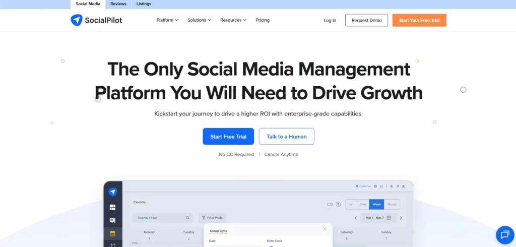 All SMO Tool - SocialPilot