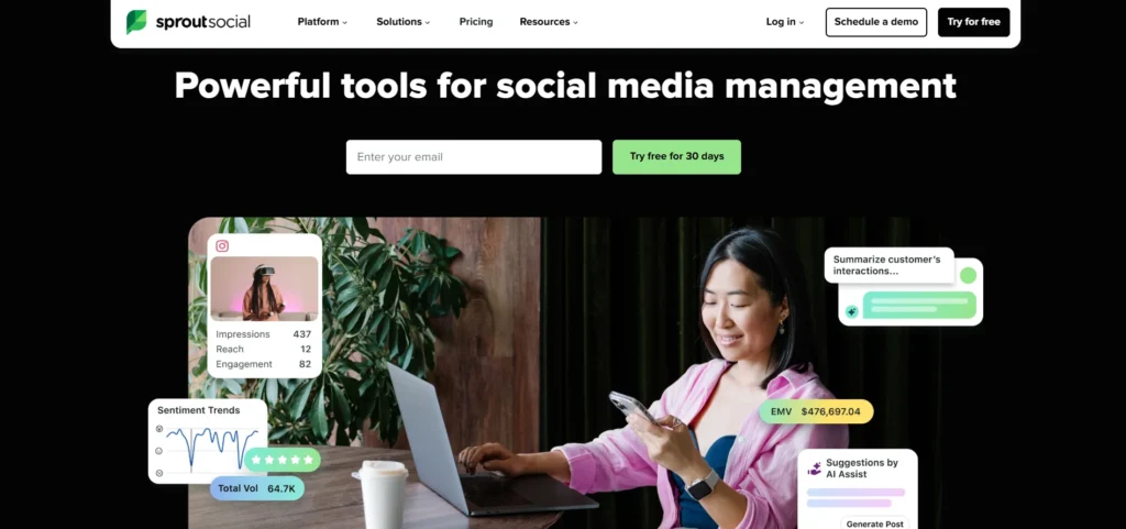 All SMO Tool - Sprout Social