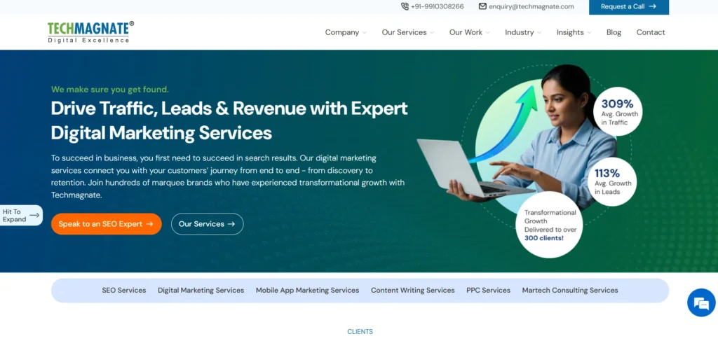 Digital Marketing Company in Delhi- Techmagnate