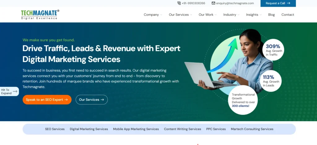 Techmagnatev - SEO Company for Small Businesses