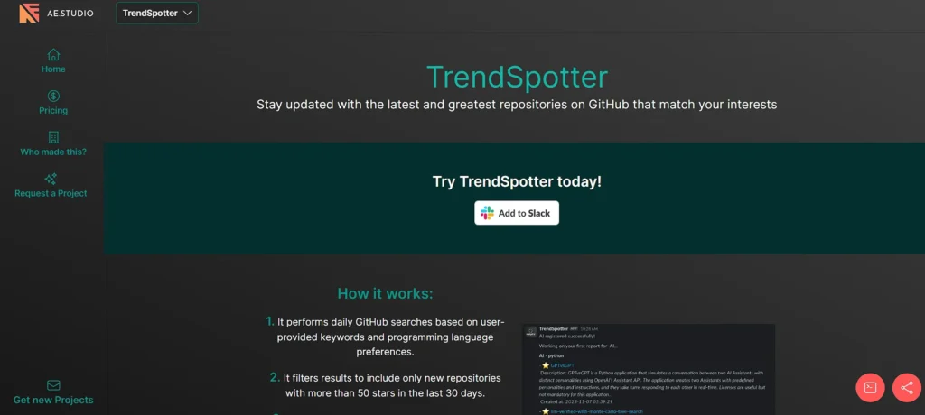 seo reporting software - Trendspotter