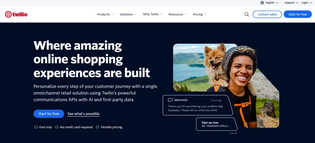 WhatsApp marketing software - Twilio