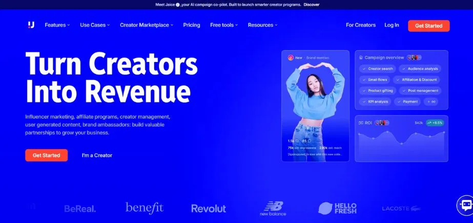 Upfluence - Influencer Marketing Tools
