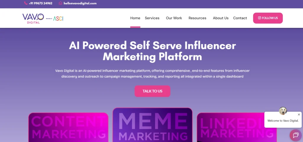 Influencer Marketing Agencies-Vavo Digital