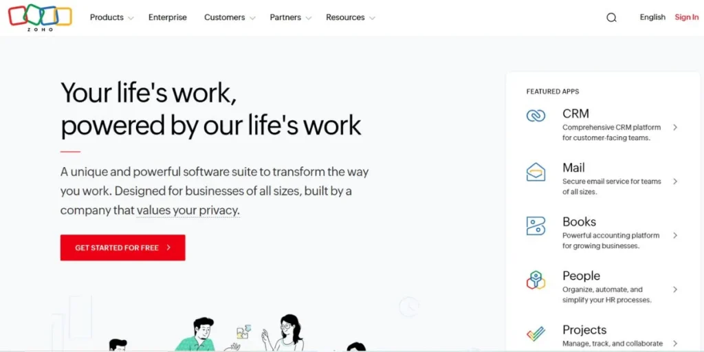 Zoho Corporation - Product Based Companies in India