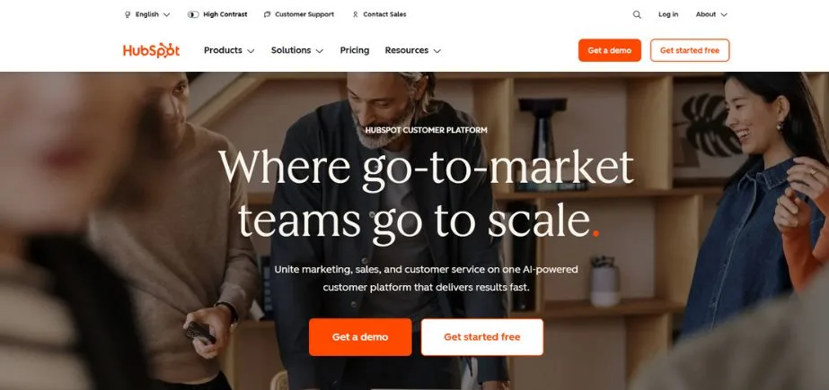 Customer Engagement Tools - hubspot