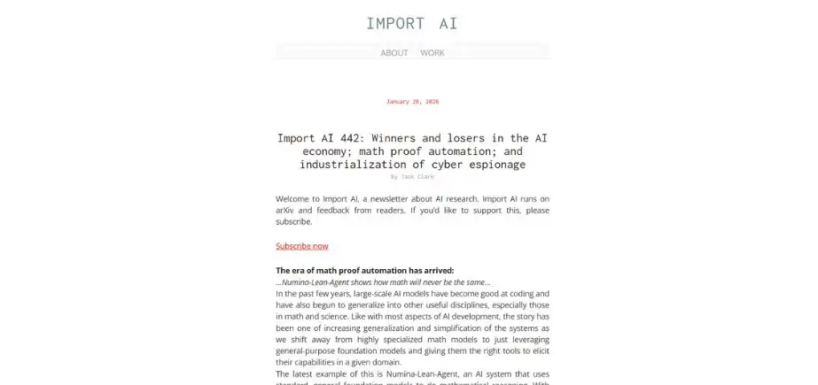 AI Newsletters - import ai