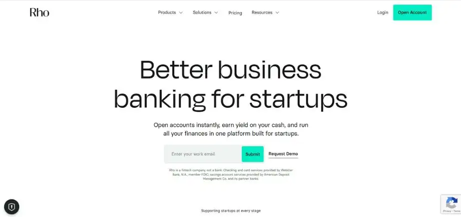 Treasury Management Software - Rho