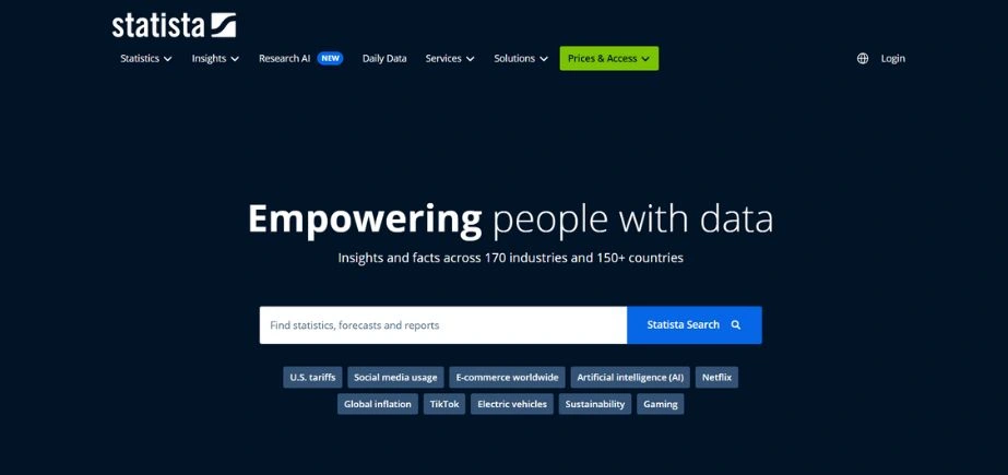 Market Research - statista