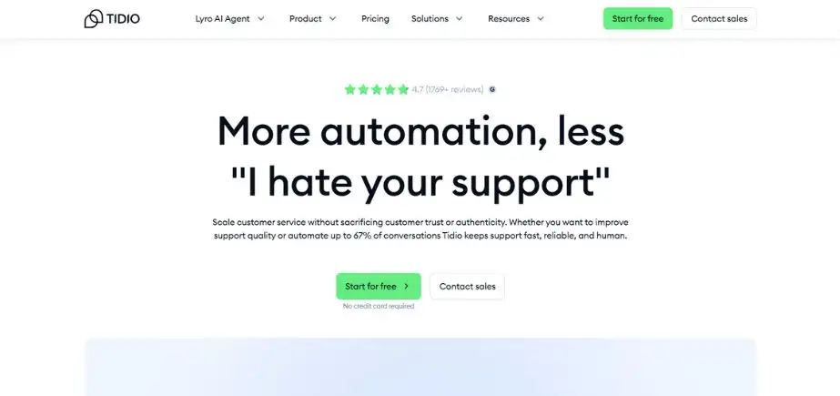 Customer Engagement Tools - tidio