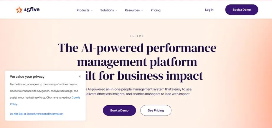 15Five - Performance Appraisal Tools
