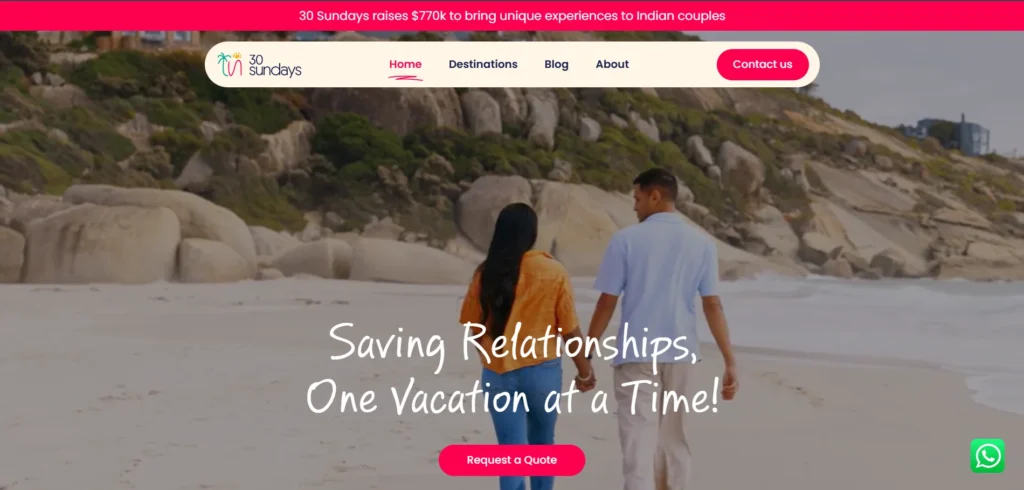 30 Sundays - Startup Company in Delhi