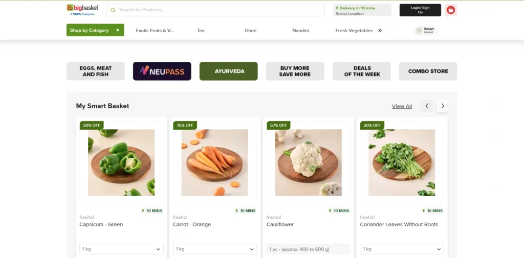 startup companies in bangalore-BigBasket