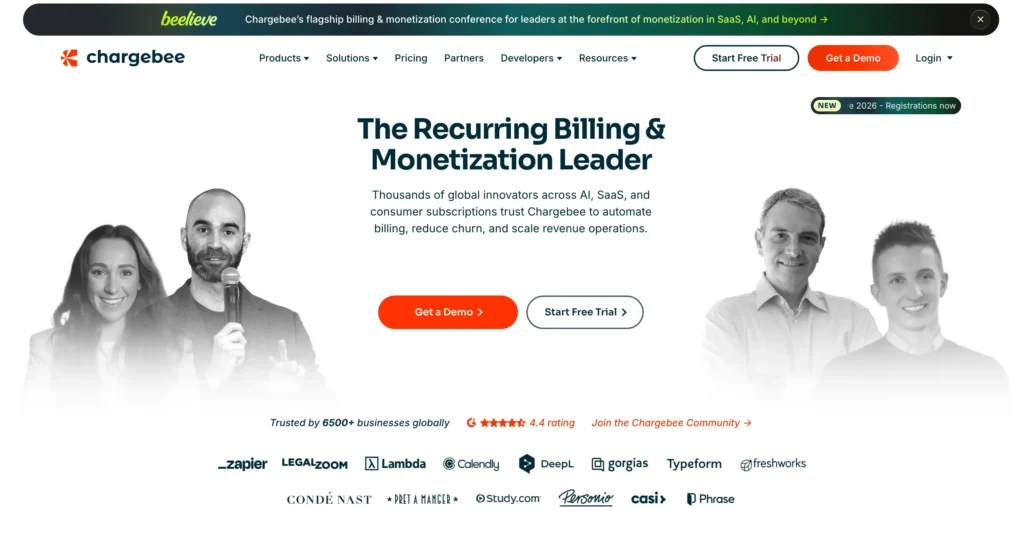 Chargebee— Top Startup Companies in Chennai