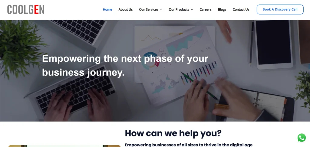 Startup Company in Coimbatore - Coolgen Solutions