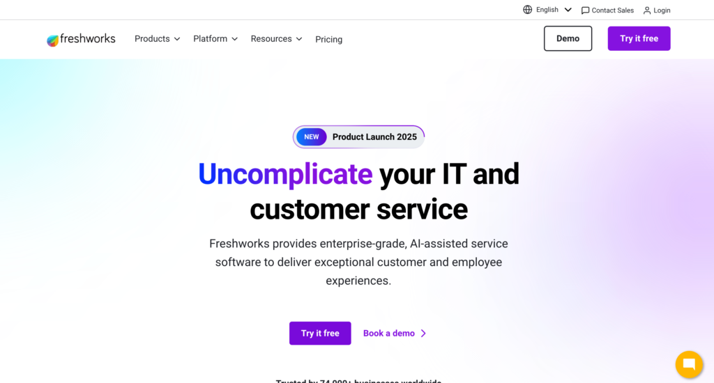 Freshworks— Top Startup Companies in Chennai