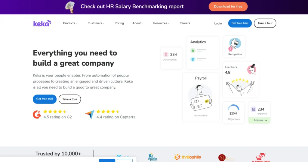 Startup Companies in Hyderabad- Keka HR — HR Tech