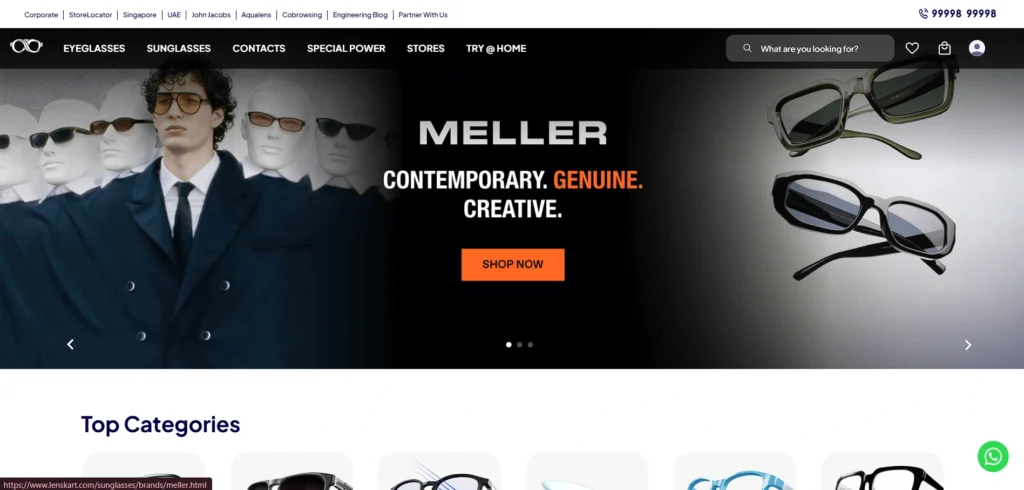 startup company in india - Lenskart