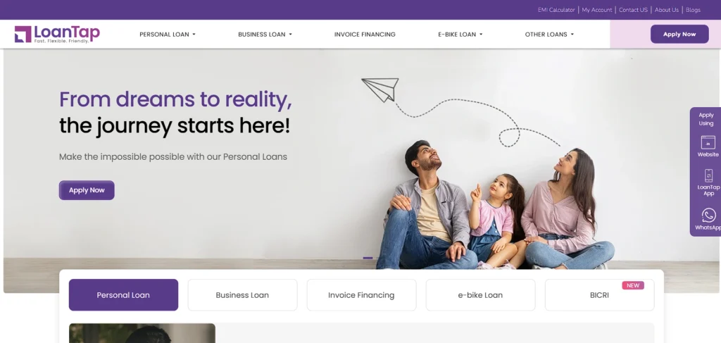 startup company in pune - LoanTap