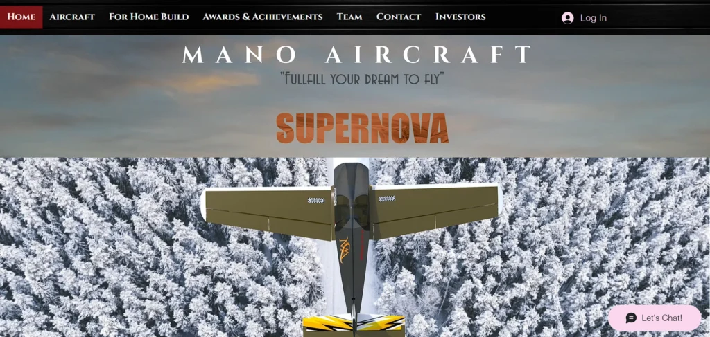 Startup Company in Coimbatore -MANO Aircraft Private Limited