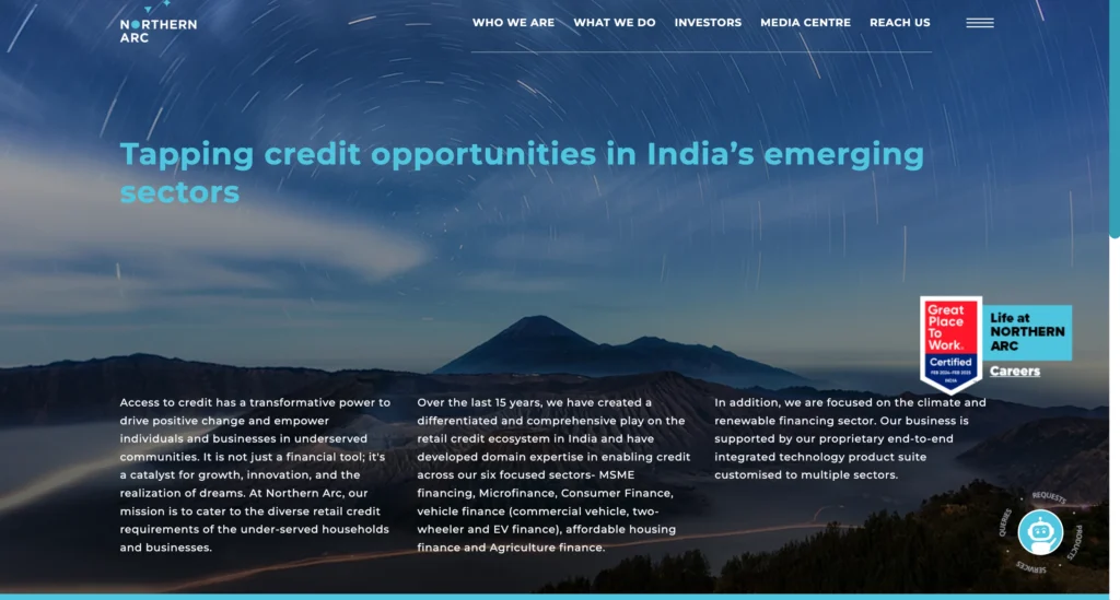 Northern Arc- Top Startup Companies in Chennai