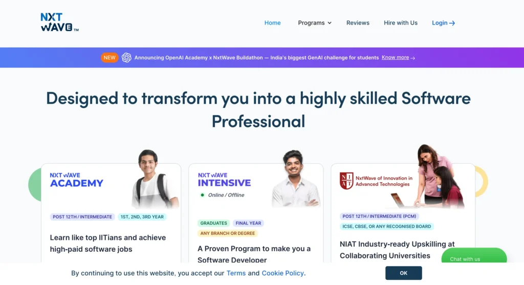 Startup Companies in Hyderabad-NxtWave — EdTech