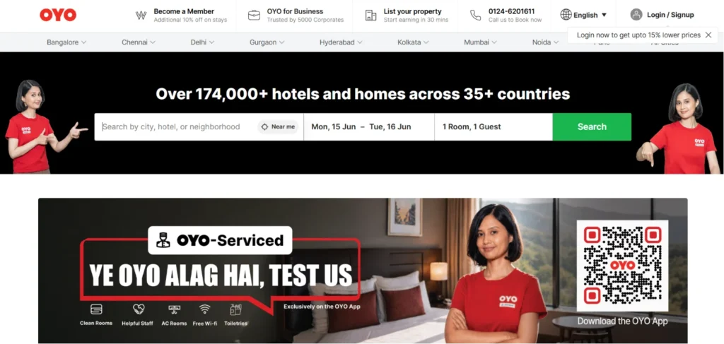 Startup‌ Compa‍ny in D​elhi - OY​O