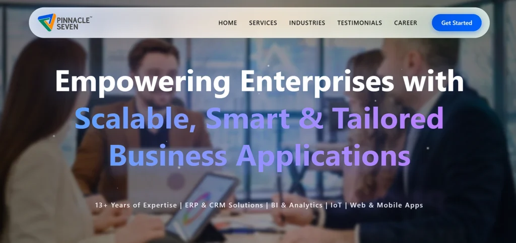 Startup Company in Coimbatore - Pinnacle Seven