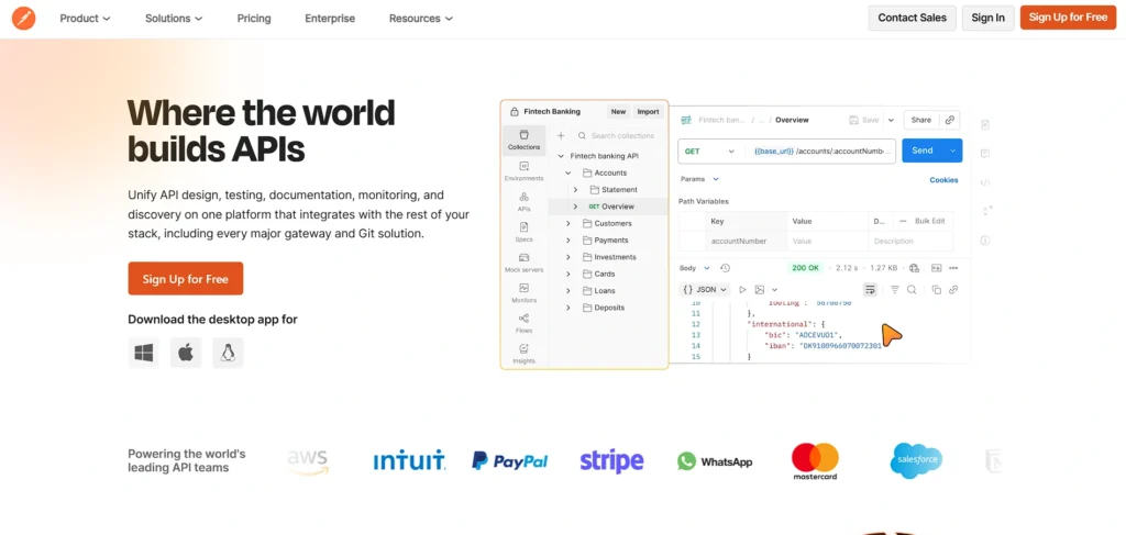 startup company in bangalore - Postman