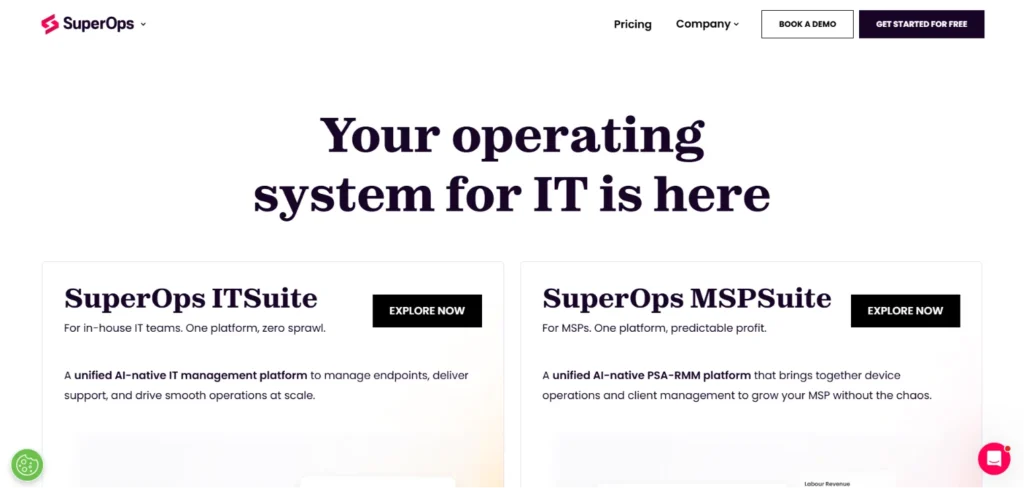 Startup Company in Chennai - SuperOps